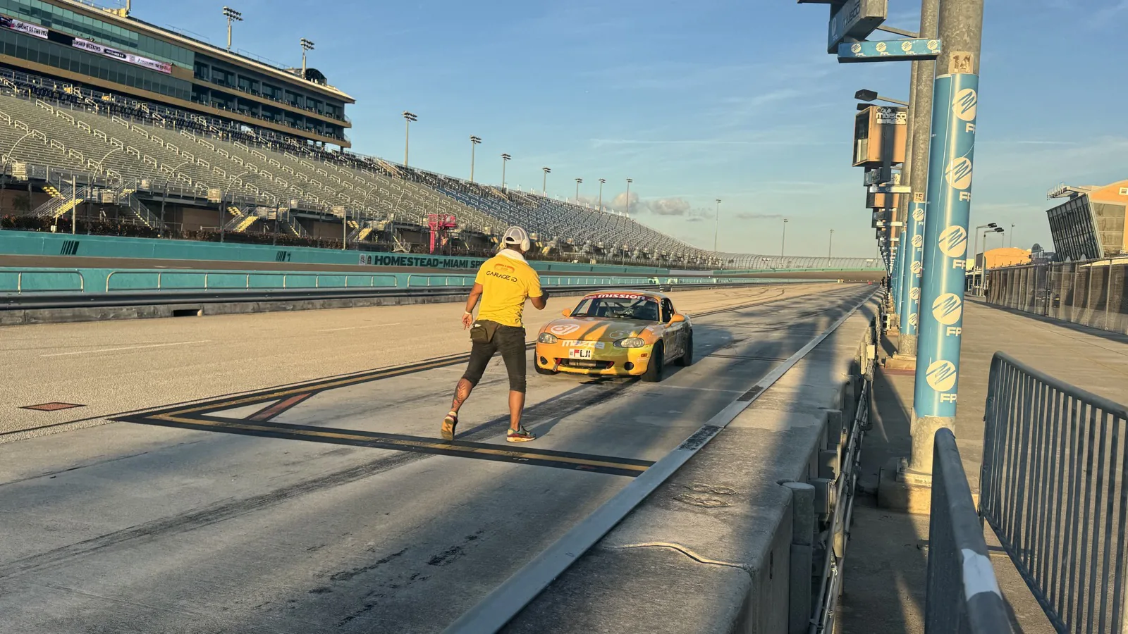 Pit lane Homestead